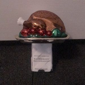 Bath and Body Wotks Thanksgiving Turkey Platter Wall Plug Holder